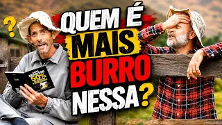 NÃO DÁ PRA SABER QUEM É MAIS BURRO 🤣🤣🤣