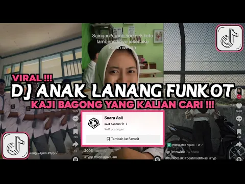 Download MP3 DJ ANAK LANANG FUNKOT KAJI BAGONG - KOE KUI ANAK LANANG KERJOMU MUNG TURUT NDALAN VIRAL TIKTOK 2023