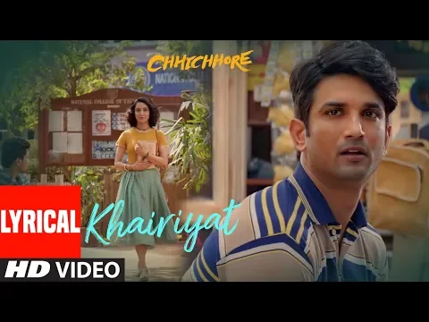 Download MP3 Lyrical: Khairiyat | Chhichhore | Nitesh Tiwari | Arijit Singh | Sushant, Shraddha | Pritam