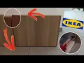 IKEA how to adjust BESTA hinges and doors - comment ajuster charniere porte