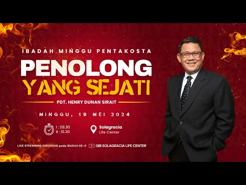 Download MP3 Livestreaming Sunday Service 19 Mei 2024