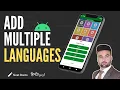 Add multiple languages in Android app - Android Tutorial in Hindi