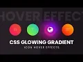 Glowing Gradient Icon Hover Effects Html CSS and Fontawesome Icon
