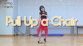 pull up a chair linedance demo u0026teach lonely aint so lonely by brett james
