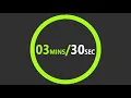 3 minutes Interval Timer 30 seconds rest Timer