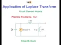 E ENA A Practice 16 1 Application of Laplace Transform