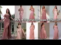 Lagu Pink Bridesmaid Dresses 2024 | Most Beautiful Dress Style Outfit Ideas For Bridesmaid@AS_videoeditor