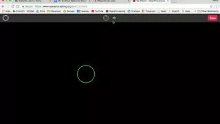 How to create a variable in the P5 js programming language