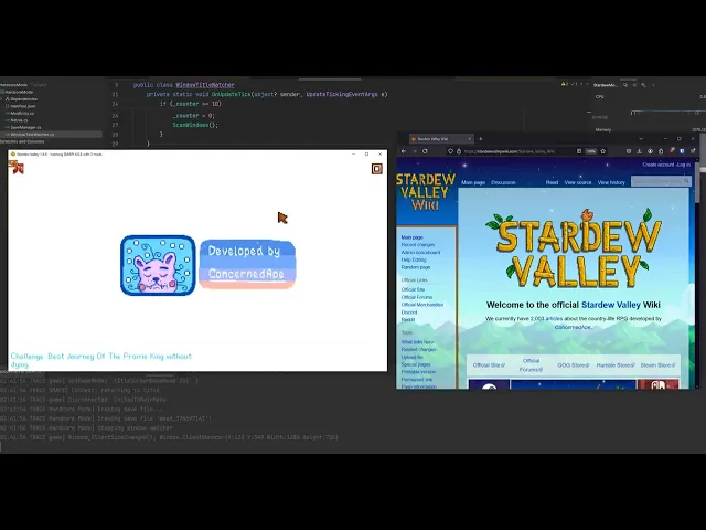 Hardcore Mode for Stardew Valley