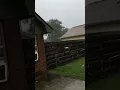 Footage of Tropical Storm Irma from Hinesville Georgia
