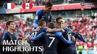 France v Peru 2018 FIFA World Cup Match Highlights