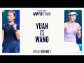 Download Lagu Yue Yuan vs. Xinyu Wang | 2025 Ningbo Round 1 | WTA Match Highlights