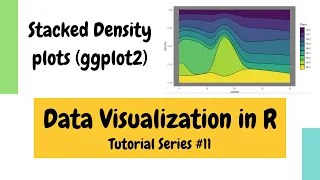 Plotting in R using ggplot2 Stacked Density plots Data Visualization Basics in R
