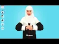 How to pray Jummah for woman (beginners) - Friday prayer - with Subtitle