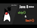 Java 8 Stream Skip and Limit Methods With Realtime Example JavaTechie