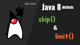 Java 8 Stream Skip and Limit Methods With Realtime Example JavaTechie