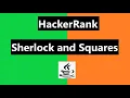 Sherlock and Squares Hackerrank Solution - java Hackerrank Algorithm