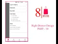 Right side drawer navigation Full Design - Part 10 Ecommerce App Grocery App Android Studio