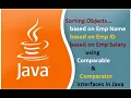 JAVA FAQ 90 Sorting Objects Using Comparable Comparator interfaces in java
