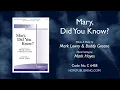 Download Lagu Mary, Did You Know? - Mark Lowry \u0026 Buddy Greene/Arr. Mark Hayes