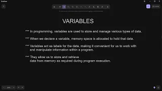 Variables in C programming language