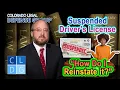 How to Reinstate a Suspended Driver s License in Colorado Attorney Explains