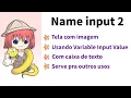 Name Input Box or Input in Ren Py Version 2
