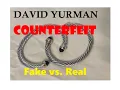 David Yurman Designer Cable Bracelet REAL vs FAKE