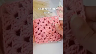 مربع الجدة بالكروشيه كروشيه أنماط الكروشيه صناعة يدوية 