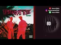 Mora x Jhay Cortez - Pégate Remix | 8D Audio