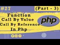 Call by value and call by reference in function Hindi