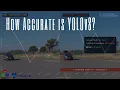 Evaluating YOLOv8 Accuracy Real-Time Vehicle Speed Estimation vs Ground Truth