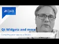 Qt Designer Plugins Part 3 - Compiling your App as a Library