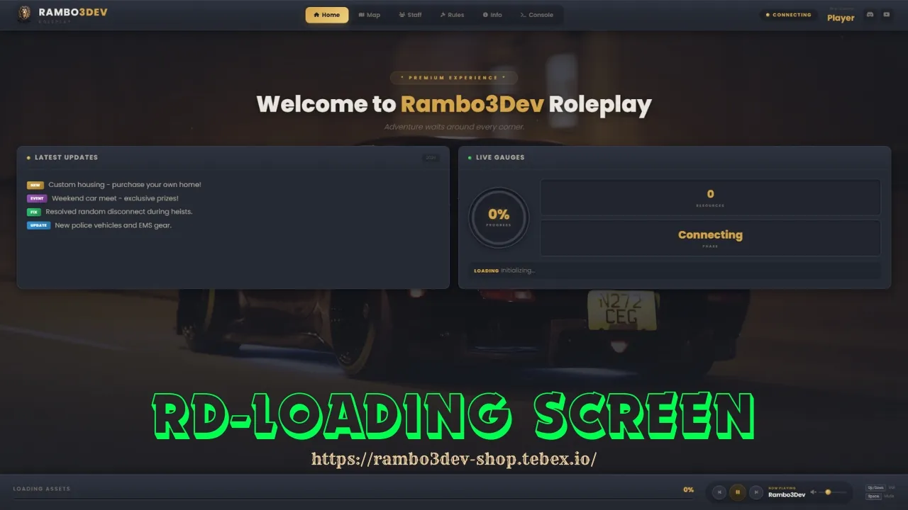 [ Open Source ] RD-Premium Loading Screen