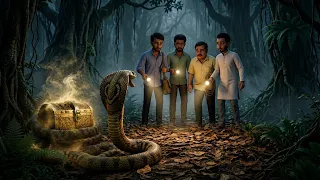 জঙ্গলে গুপ্তধন খুঁজতে গিয়ে বিশাল সাপের মুখোমুখি ৪ বন্ধু! 