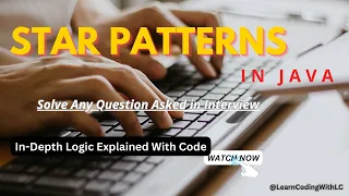 Master Any Pattern Program Part 1 Star Pattern Programs Java