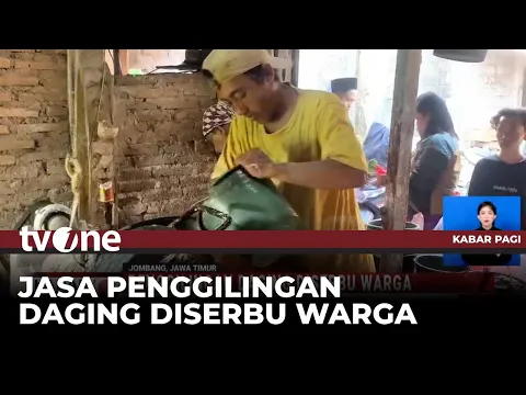 Momen Idul Adha jadi Rezeki Jasa Penggilingan Daging