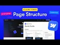 How to Page Structure with Client-First in Webflow