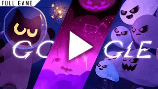 Halloween 2024 Magic Cat Academy 3 Google Doodle Full Game