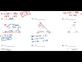 Triangle Sum Exterior Angle