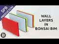 Wall Layers in Bonsai BIM - IFC Material Layer Set in Practice