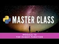 The Range Function Python Master Class 1o