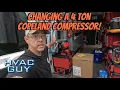Step By Step Changing a 4 Ton Scroll Compressor