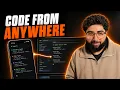 My Mobile AI Coding Setup Tailscale Herdr Moshi
