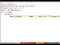 Python reading a file using while loop