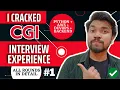 CGI Interview Experience Developer - AWS Interview Question Answers Software Engineer