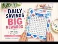 Daily Savings BIG Rewards Building My Future One Dollar at a Time