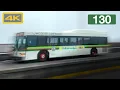 Riding Golden Gate Transit Line 130 Sausalito to San Francisco via Golden Gate Bridge Gillig Bus