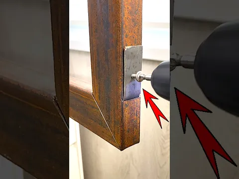 Strongest metal pipe joint without welding #diy #metalworking #shorts #tips