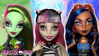 NEW Monster High CREEPRODUCTION Venus McFlytrap Rochelle Goyle Robecca Steam Doll Unboxing